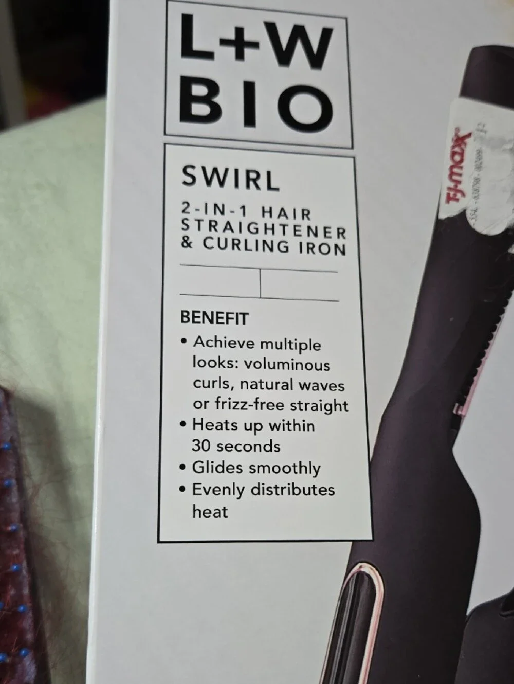 N/A swirl hair
